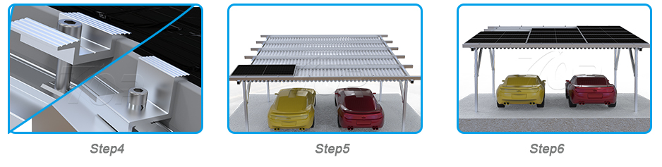 Solar-Carport-Halterung