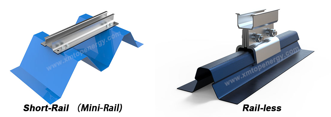 ï‚·Solar panel roof mounting options