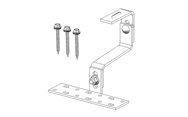 solar roof hooks