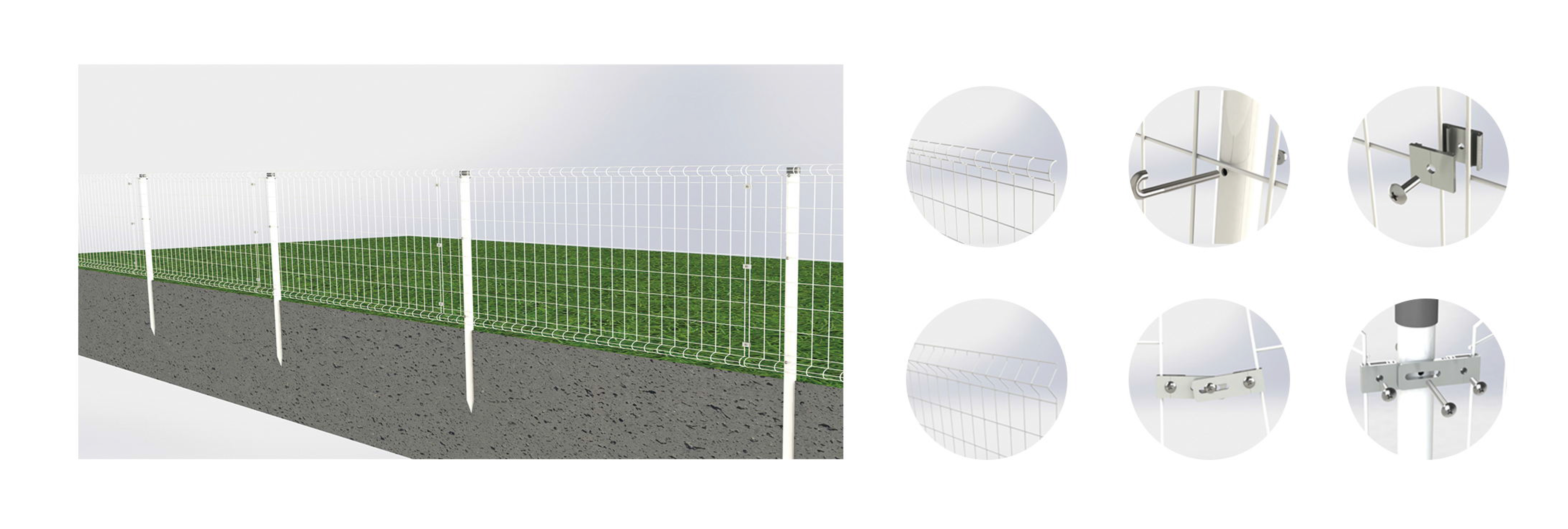wire mesh security fencing