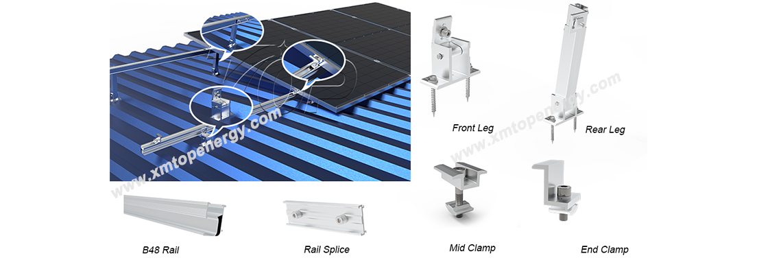 tilt-adjustable solar racking solution