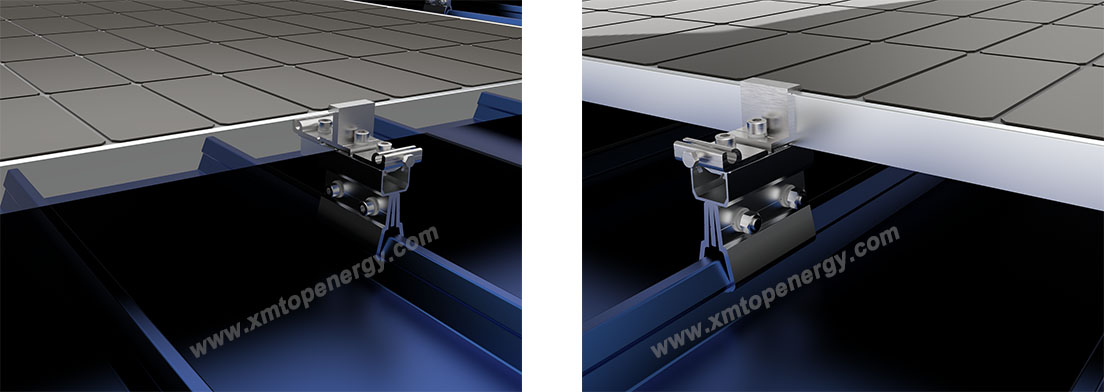 solar roof mounting