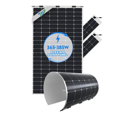 Hocheffiziente flexible Solarmodule mit 360 W bis 385 W
        