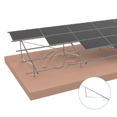 TOP N TYPE GROUND Bodenmontiertes Solar-Regalsystem aus Aluminium