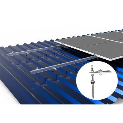 Custom Solar Mounting Frames for Metal Roofing