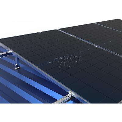 Seasonal tilt adjustment for solar panels