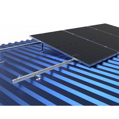 Seasonal tilt adjustment for solar panels