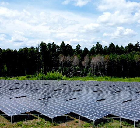 1 MW PV-Bodenmontagesysteme in Japan