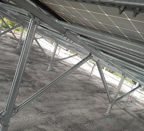 30KW Solar Rooftop with Carbon Steel Brackets in Japan