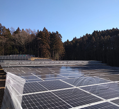 Projektkoffer für PV-Bodenmontagehalterung aus Aluminium