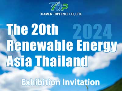 Die Zukunft stärken: TOPFENCE präsentiert sich auf der 20. Renewable Energy Asia Thailand Exhibition